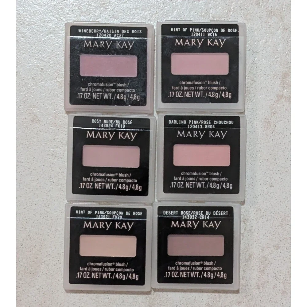 Mary Kay Chromafusion Blush Discontinued Choose Color .17oz Talc Formula